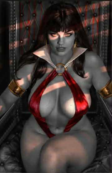 Leftovers / Coming Jan / Vampirella #9 - Shikarii Nice Splash Virgin