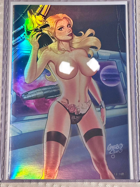 Brand New - FOIL Space Force - Gregbo Topless Virgin