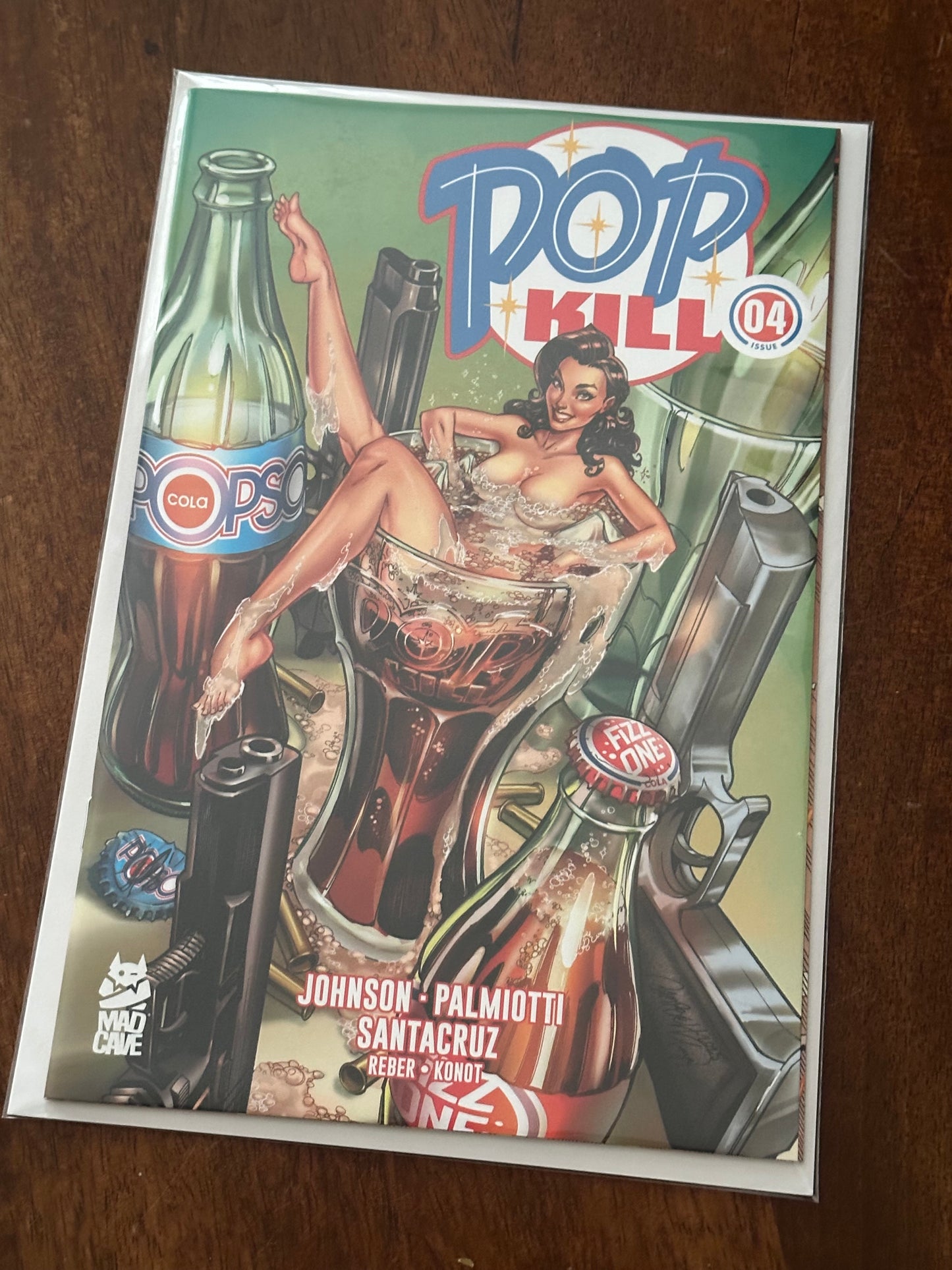 Freebie - Pop Kill #4 - Campbell Frisky Variant Trade