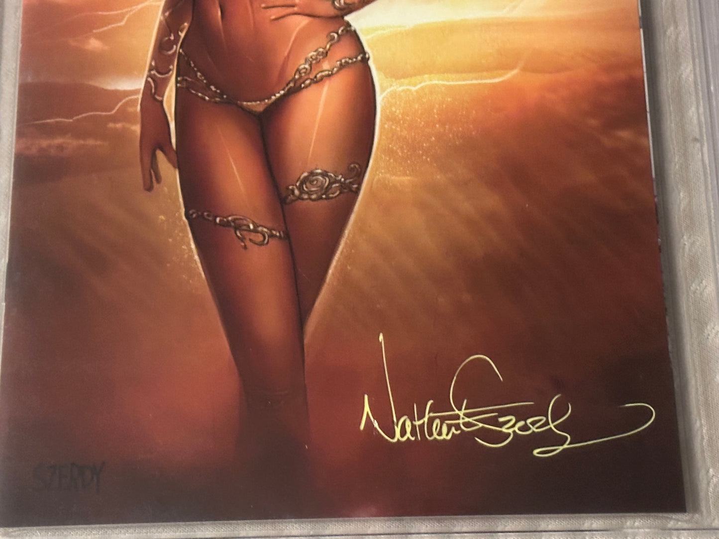 Brand New - CGC Signature - Dejah Thoris Vs John Carter #6 - Signed Szerdy
