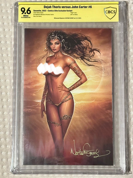 Brand New - CGC Signature - Dejah Thoris Vs John Carter #6 - Signed Szerdy