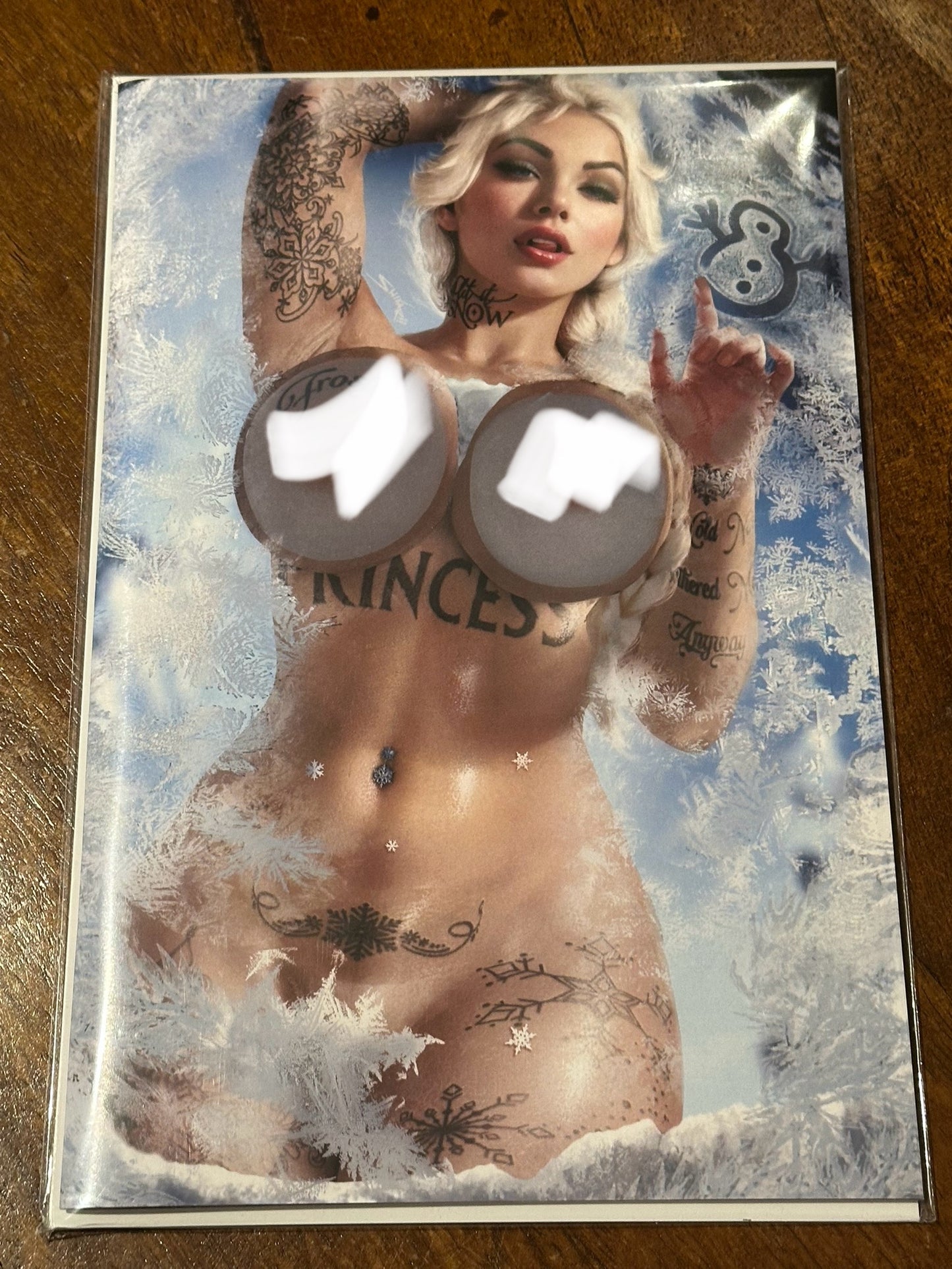 Now - Power Hour #2 - Frozen Shikarii - Topless Tatted Virgin B5