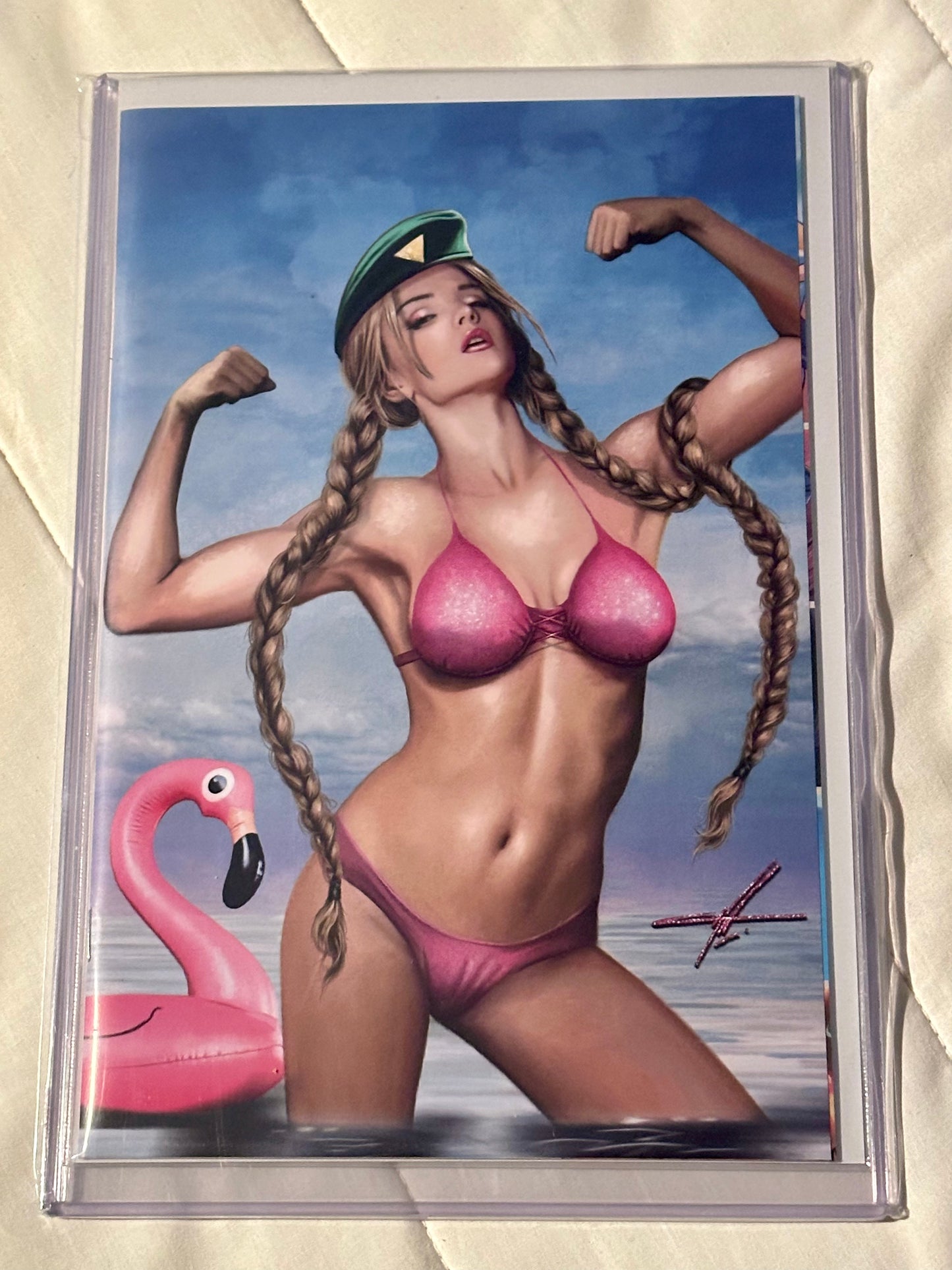 Street fighter Swimsuit - Carla Cohen Virgin - 134/400 B3