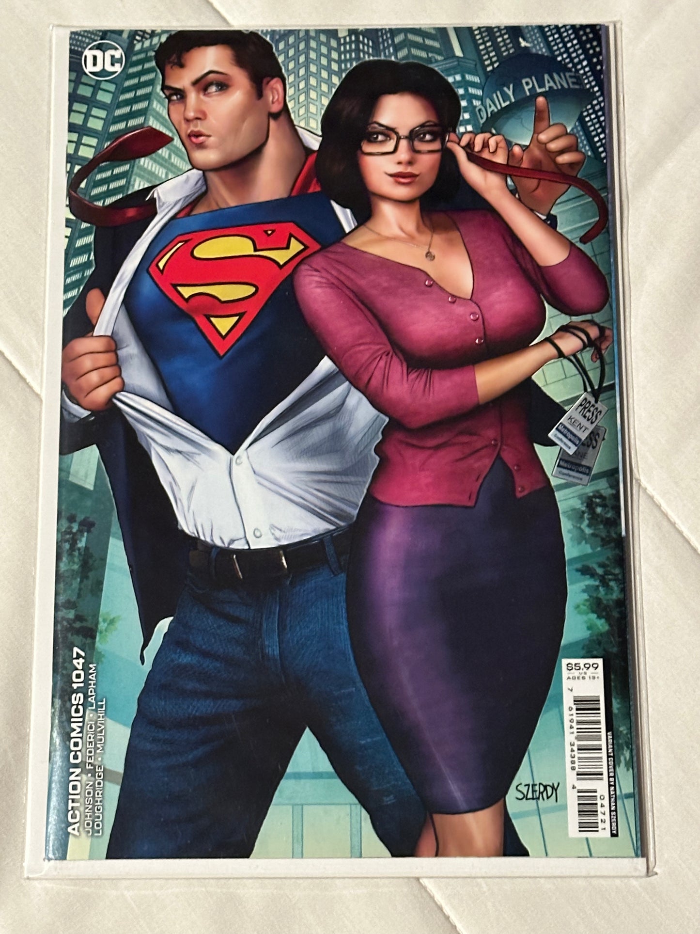 Imperfect - DC Action Comics 1047 - Szerdy Trade B5